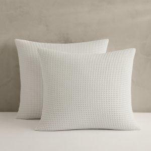 Cotton Waffle-Weave Shams