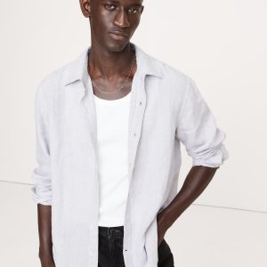 Standard-Fit Linen Shirt