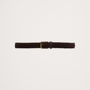 Braided Suede Belt