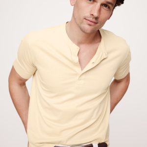 Soft Wash Henley T-Shirt