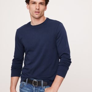 Luxury-Touch Long-Sleeve T-Shirt