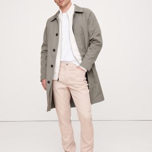 Slim Linen-Cotton Traveler Pant