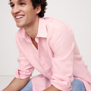 Standard-Fit Linen Shirt