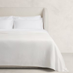 Woven Cotton Ribbed Blanket