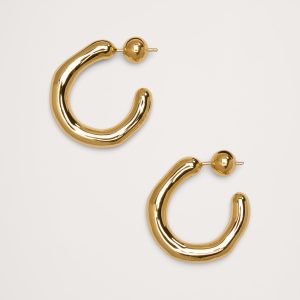 O-Ring Sculpted Earrings