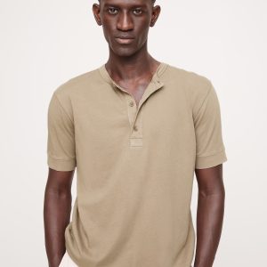 Soft Wash Henley T-Shirt