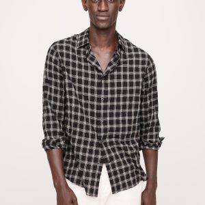 Standard-Fit Lightweight Textured Shirt