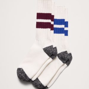 Cotton-Blend Crew Sock 2-Pack