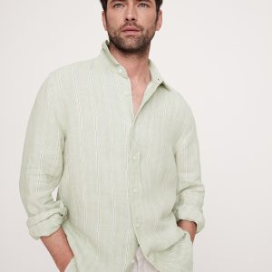 Standard-Fit Linen Shirt