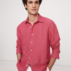 Standard-Fit Linen Shirt