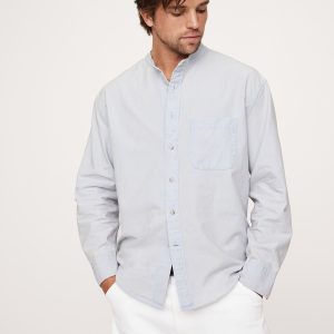 Relaxed-Fit Chambray Shirt