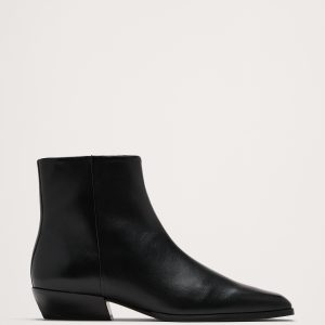 Italian Leather Ankle Boot