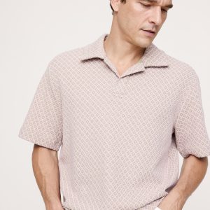 Geo Jacquard Polo