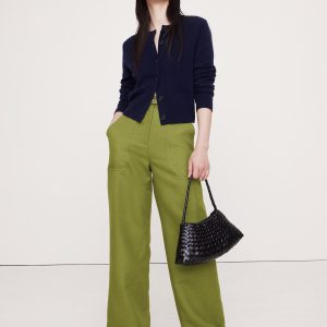 High-Rise Wide-Leg Studio Pant