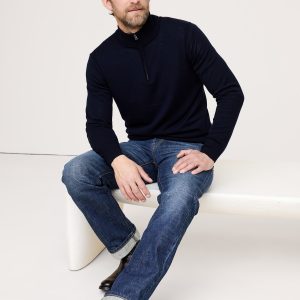 Merino Half-Zip Sweater