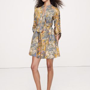 Cotton Utility Mini Dress