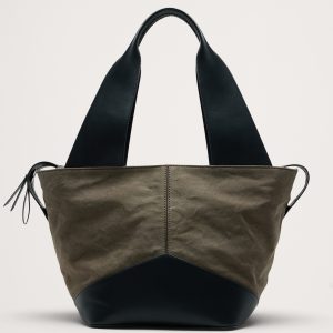 Large Patchwork Medium Zip Tote