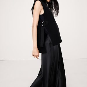 Merino-Cashmere Sweater Vest with Open Sides