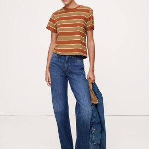 Vintage Cotton Crew-Neck T-Shirt