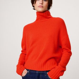 Relaxed Cashmere Turtleneck Sweater