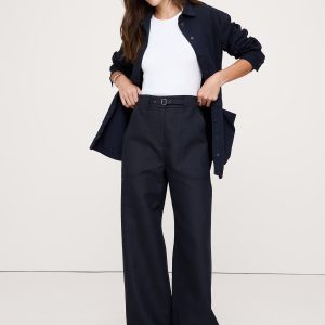 High-Rise Wide-Leg Studio Pant