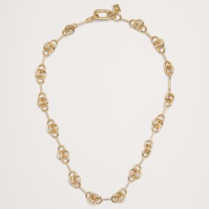 Double Ring Chain Necklace