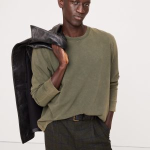 Sun-Faded Heavyweight Soft Cotton T-Shirt