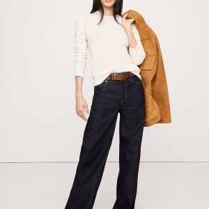 Lightweight Cashmere Crew-Neck Sweater