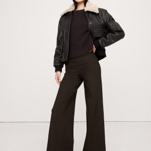 High-Rise Wide-Leg Everywhere Ponte Pull-On Pant