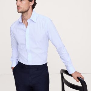 Slim-Fit Wrinkle-Resistant Dress Shirt