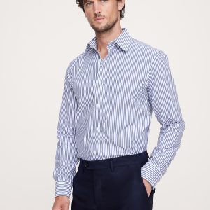 Slim-Fit Wrinkle-Resistant Dress Shirt