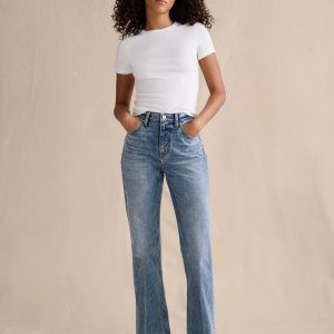 High-Rise Bootcut Jean