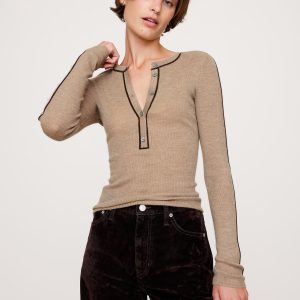 Featherweight Cashmere Henley