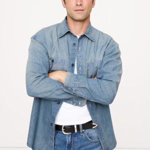 Relaxed-Fit Denim Shirt