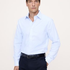 Standard-Fit Wrinkle-Resistant Dress Shirt