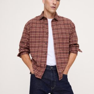 Relaxed-Fit Flannel Overshirt
